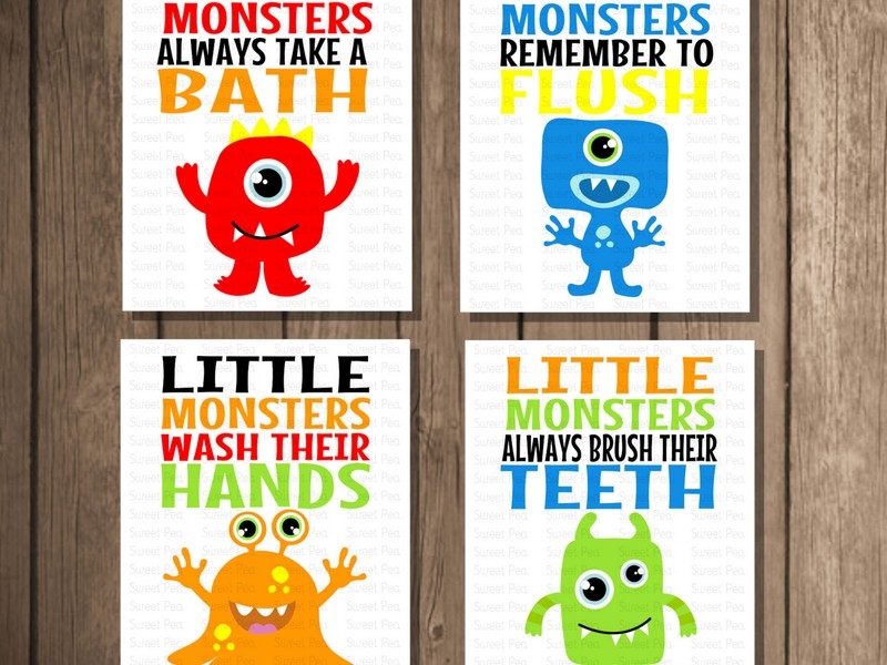 Preschool Bathroom Signs Printable