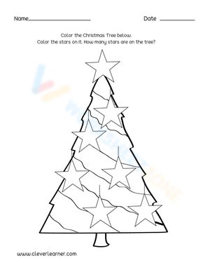 Preschool Star Worksheets
