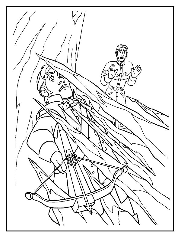 Prince Hans Frozen Coloring Page Free Printable Coloring Pages