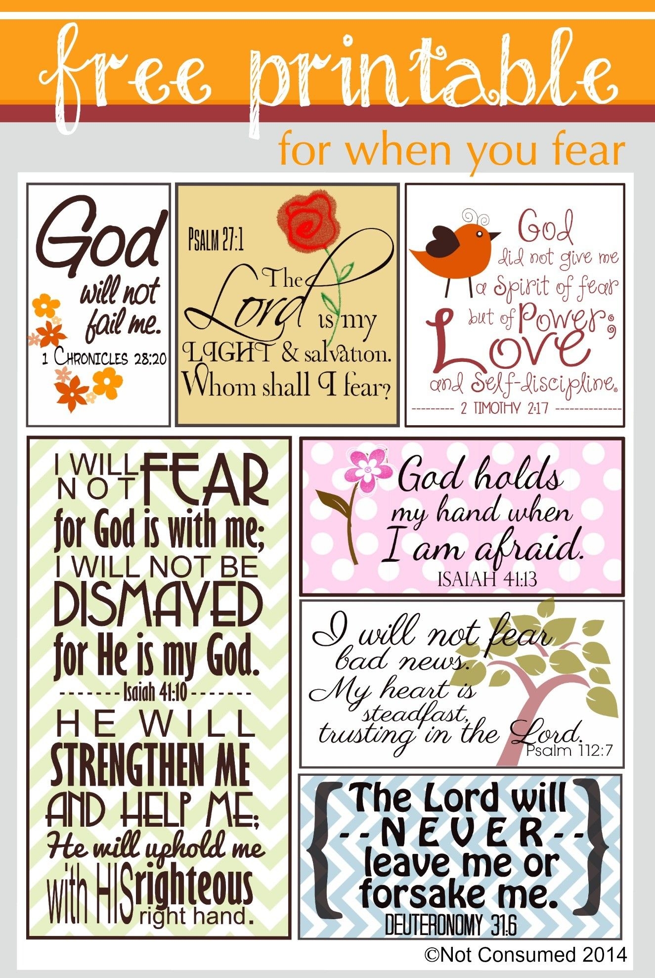 Printable A To Z Bible Verses Pdf