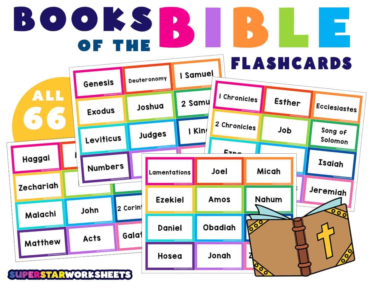 Printable Bible Flashcards