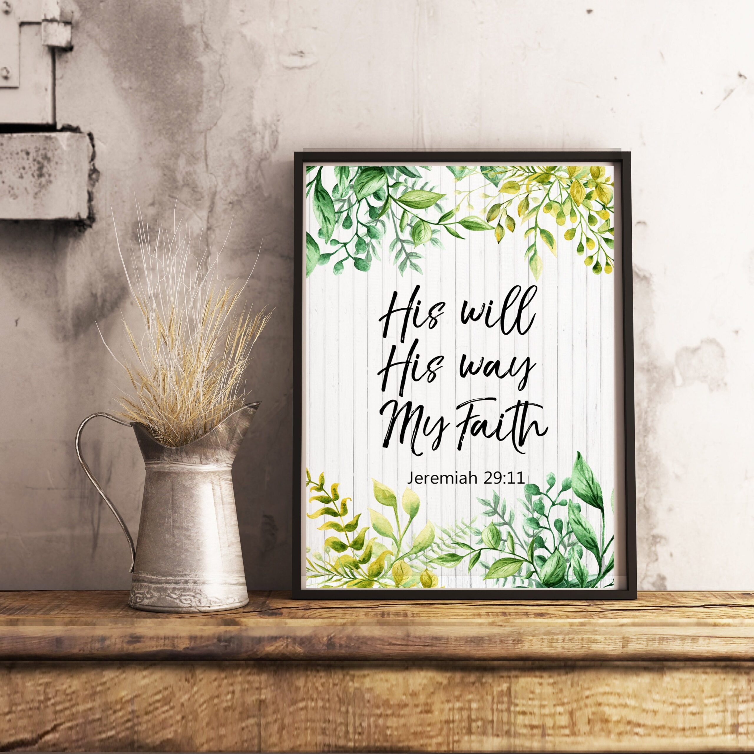 Printable Bible Verse Wall Art
