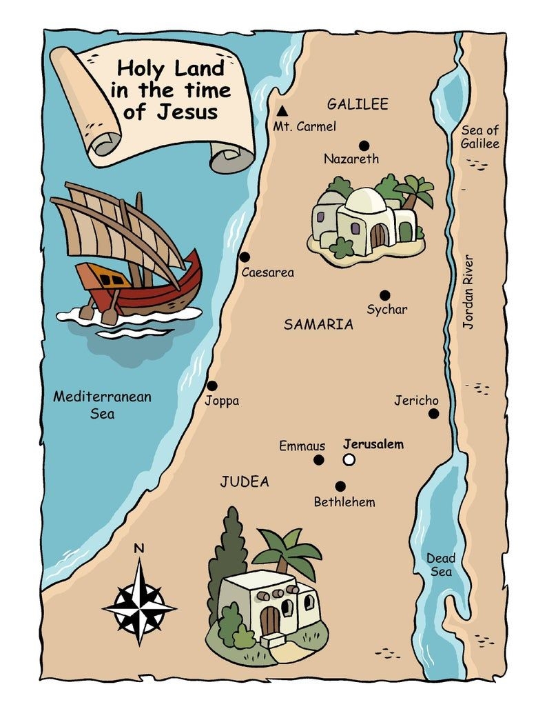 Printable Biblical Maps