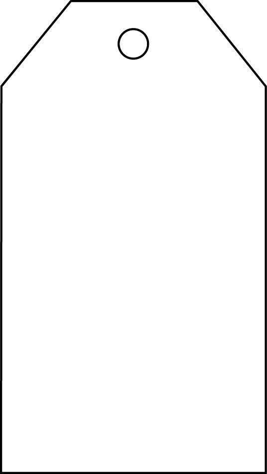 Printable Blank Gift Tag Template