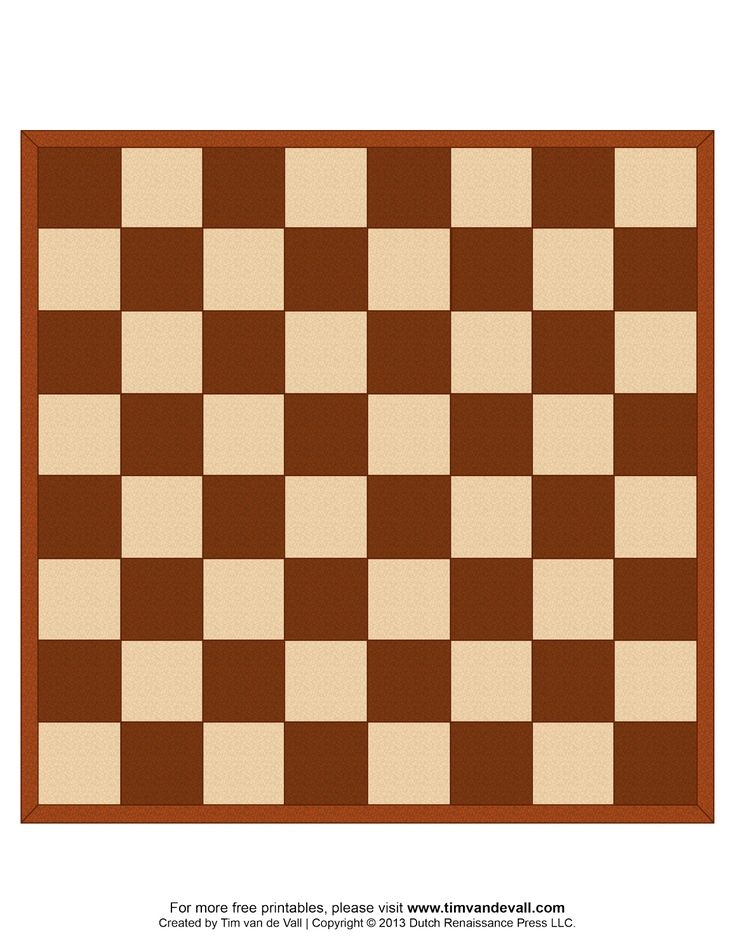 Printable Chess Board Print Chess Board Template Blank Chess Board 