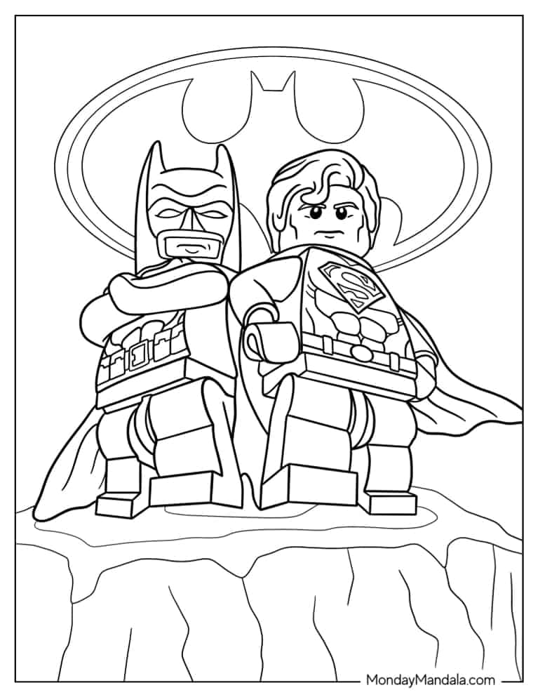 Printable Coloring Pages Lego Dimensions Ready For Download