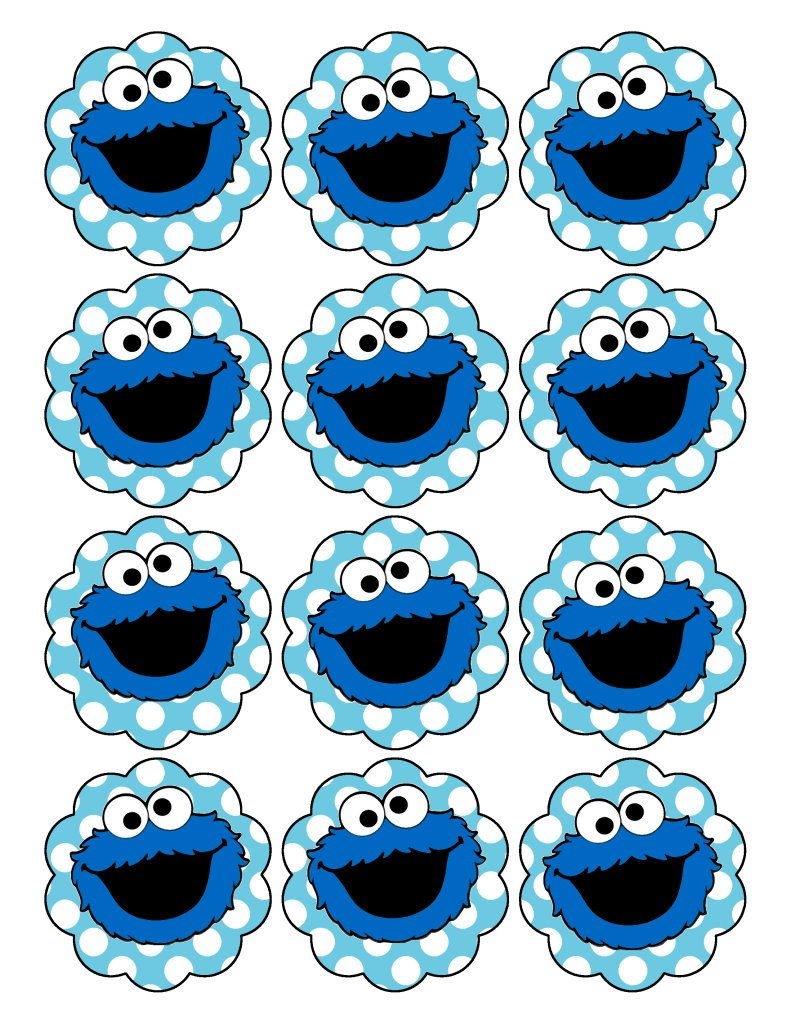 Printable Cookie Monster