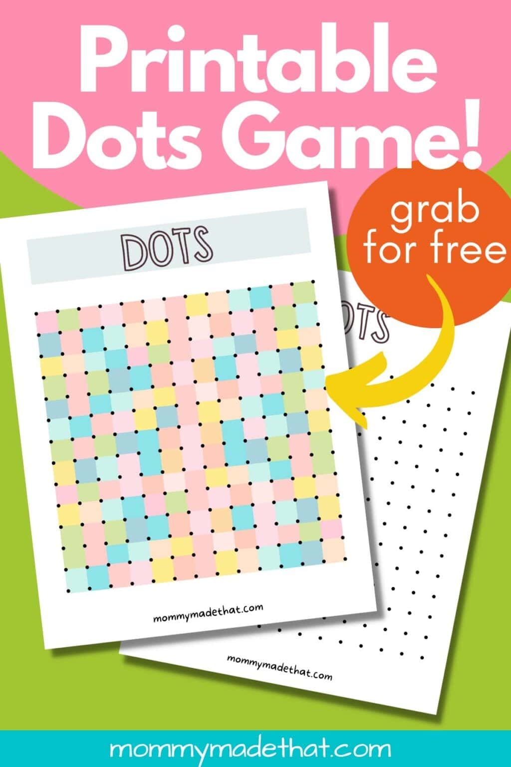 Printable Dot Game Fun Free Templates And Grids 