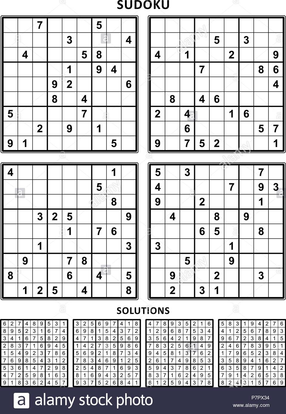 Printable Easy Sudoku Puzzles Andgolf