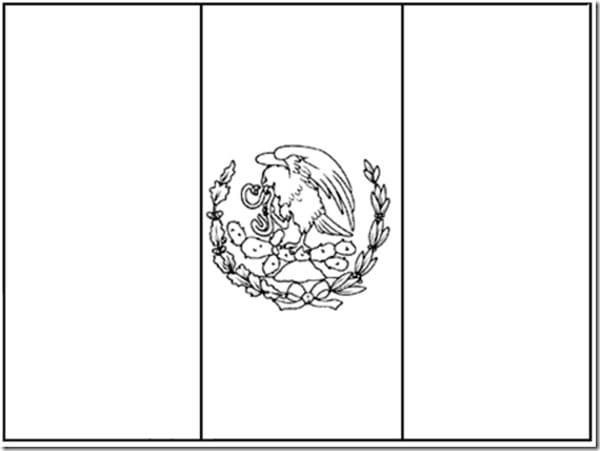 Printable Flag Of Mexico Coloring Page Download Print Or Color 