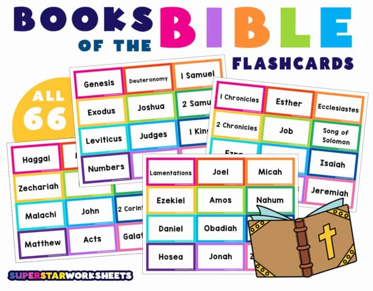 Printable Flashcards Superstar Worksheets