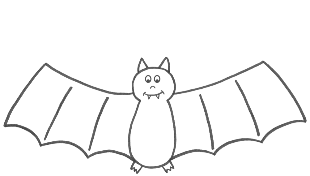 Printable Halloween bat coloring page Coloringpagebook