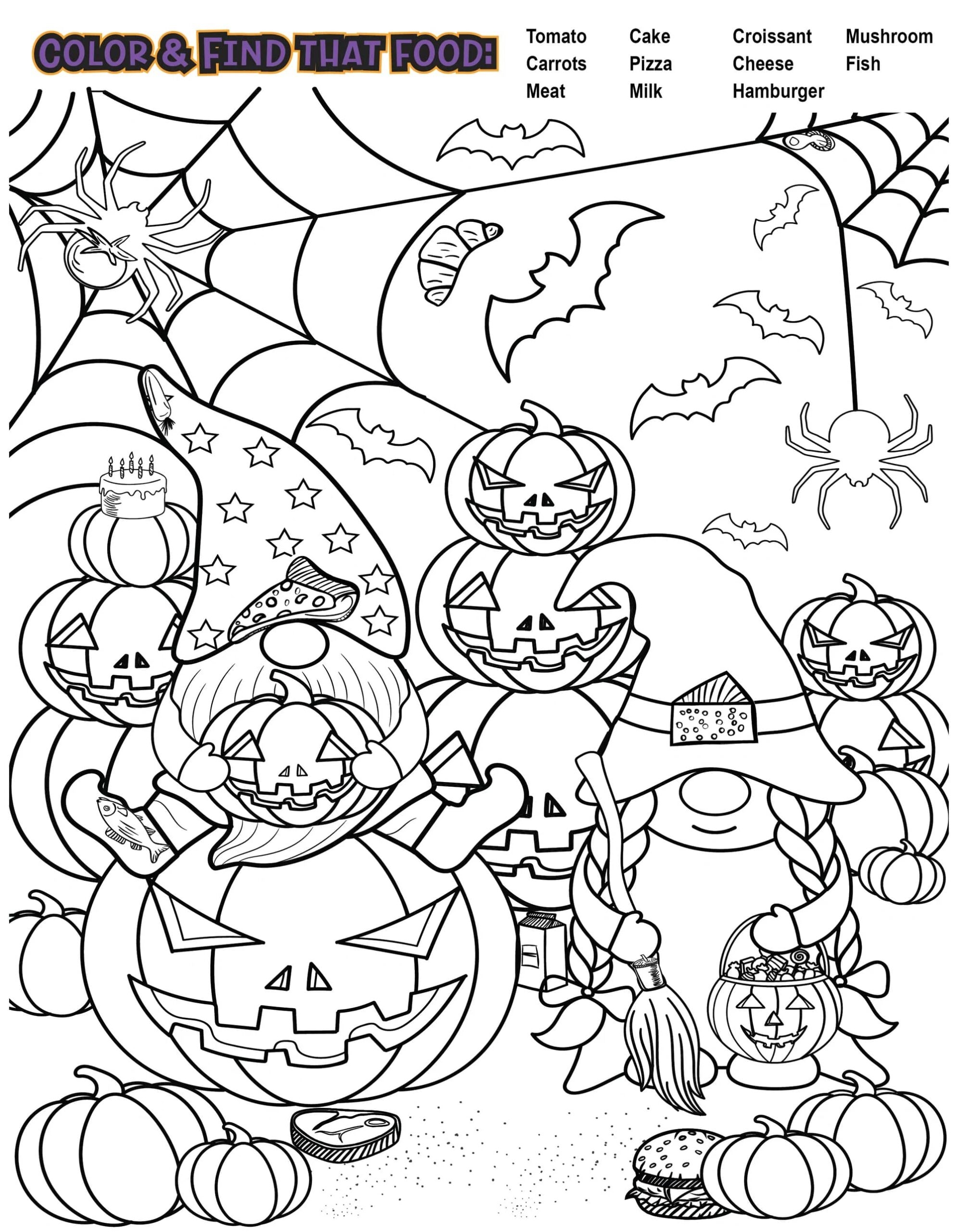 Printable Halloween Hidden Picture Activities Printable JD