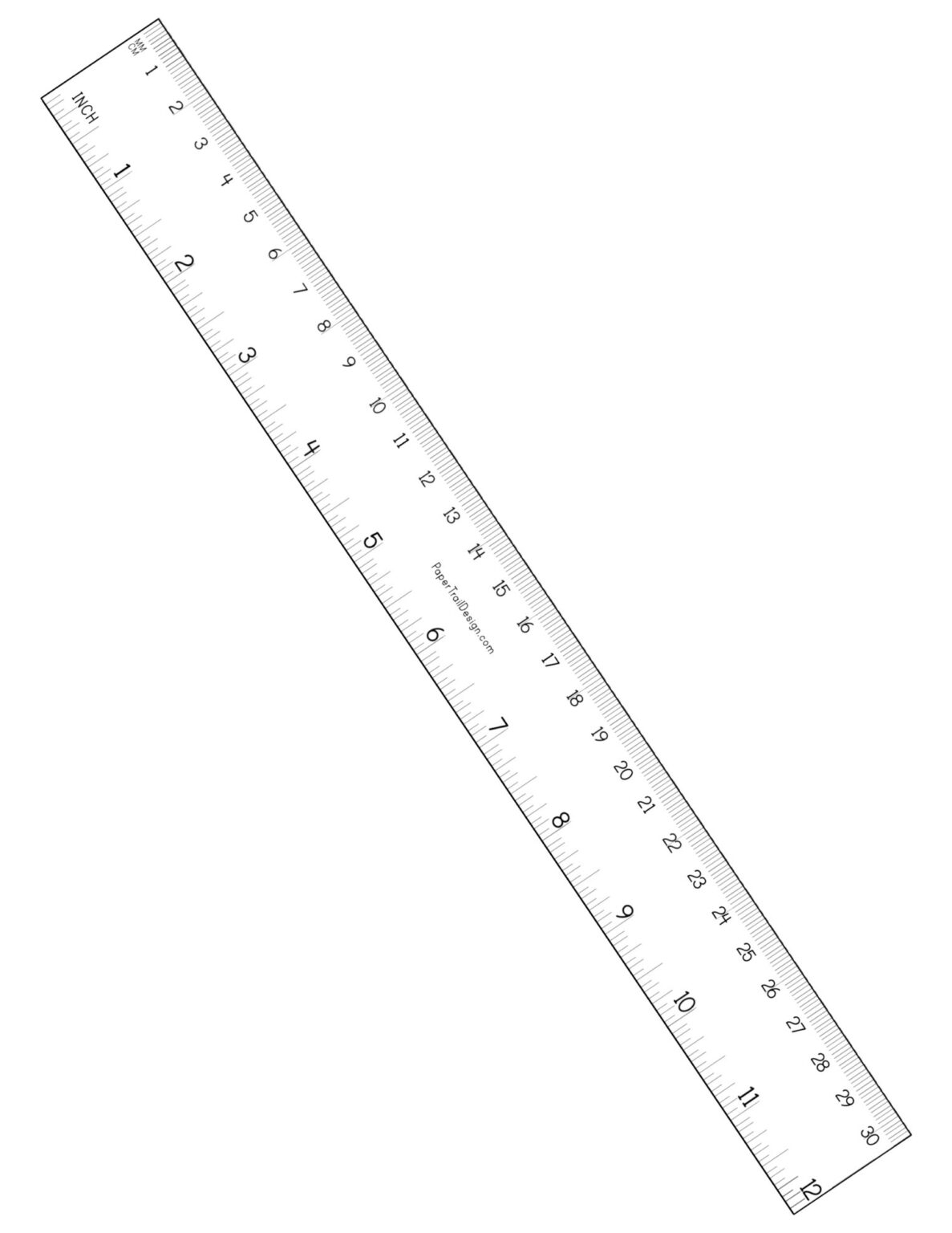 Printable Ruler Paper