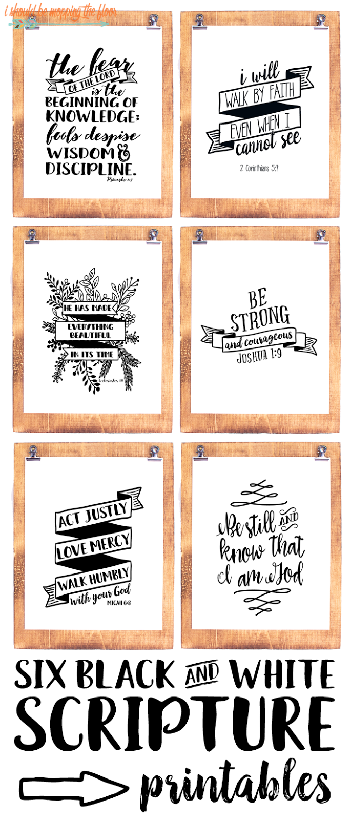 Printable Scripture Printable Bible Verses Black And White Printable 