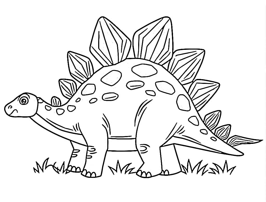 Printable Stegosaurus Coloring Page Download Print Or Color Online