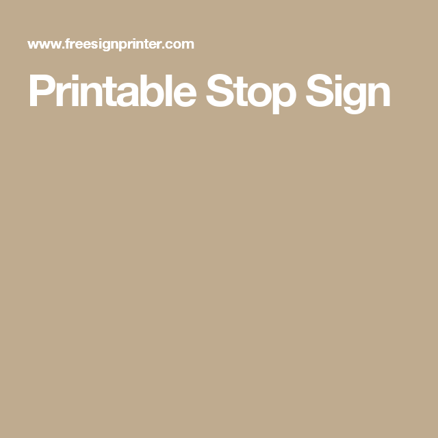 Printable Stop Sign Car Themes Printables Signs Print Templates  Printable Stop Sign Car Themes Printables Signs Print Templates