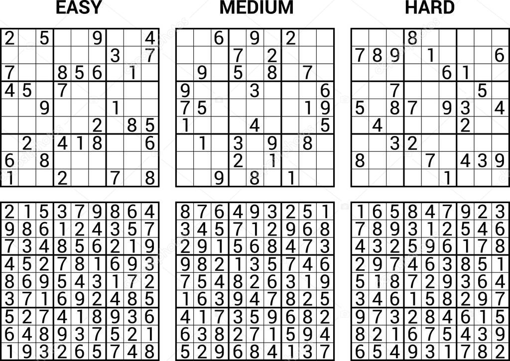 Printable Sudoku With Answers Sudoku Printables Printable Sudoku With Answers Sudoku Printables
