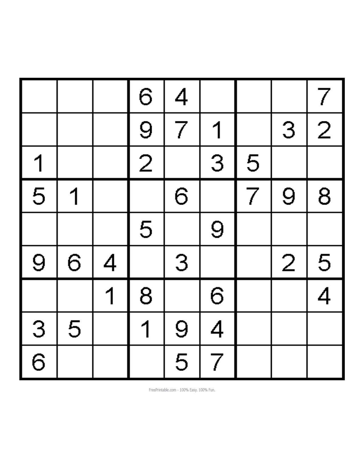Really Easy Sudoku Printable Sudoku Printable Vrogue co