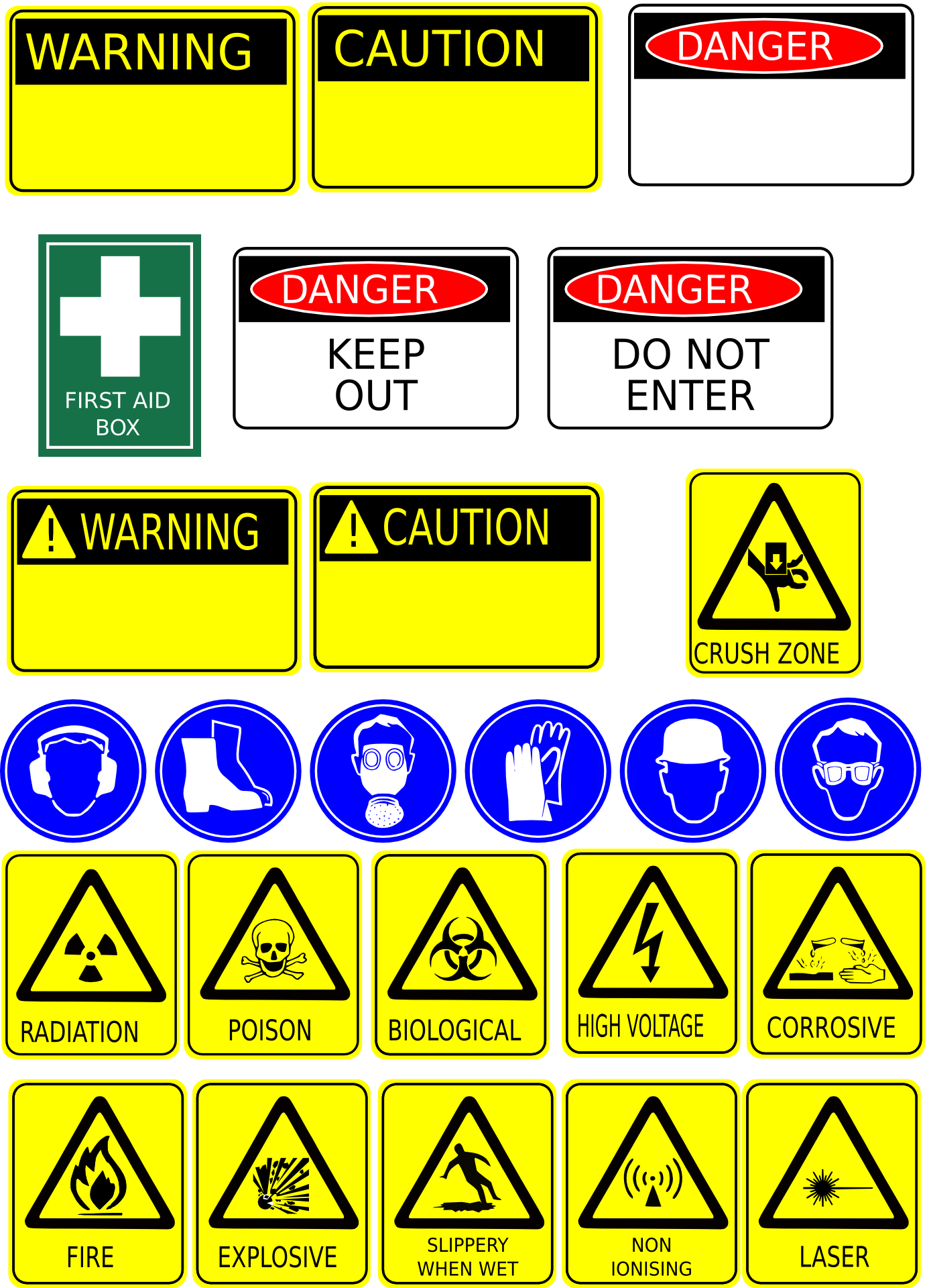 Safety Signs AZ Banners