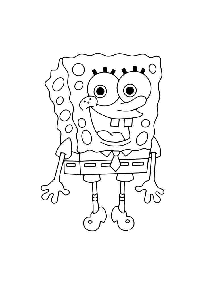 Save 85 Spongebob Coloring Worksheets 50 Printable PDF Template