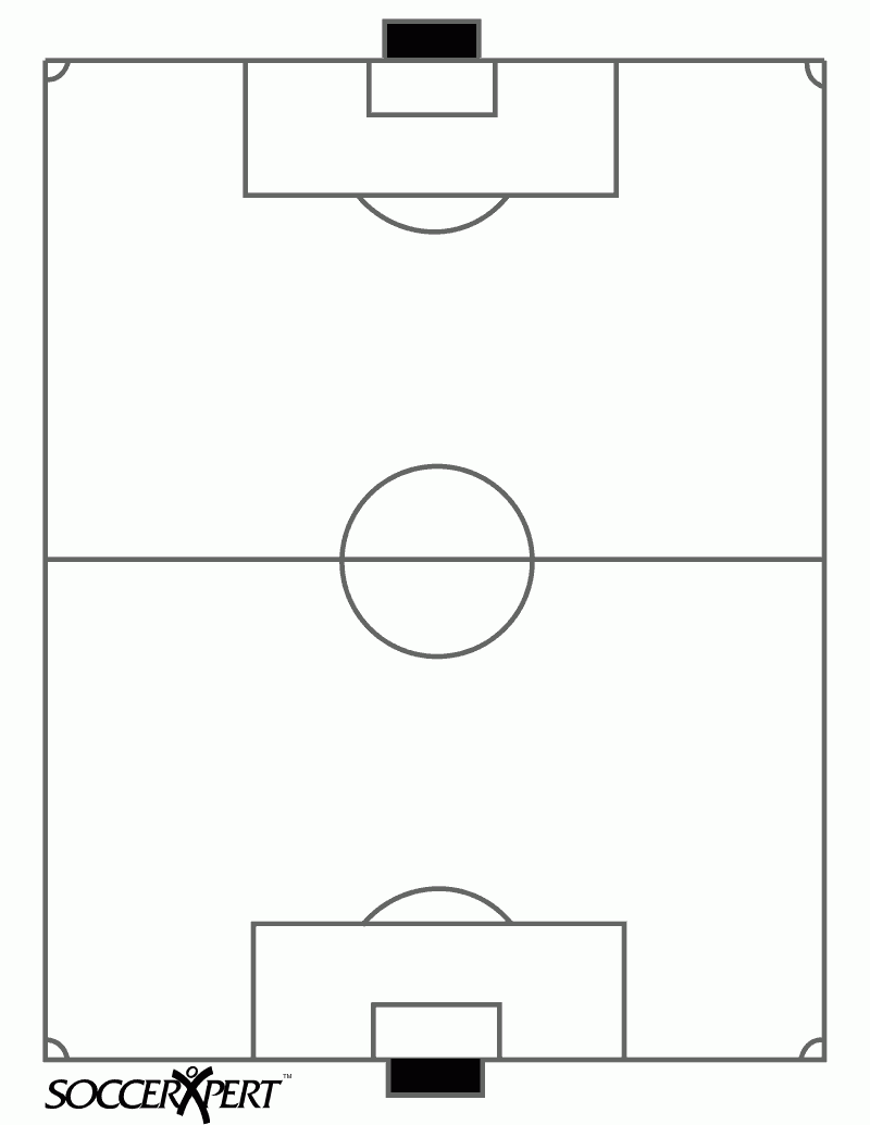 Soccer Field Printable Templates Online By Paul Printable