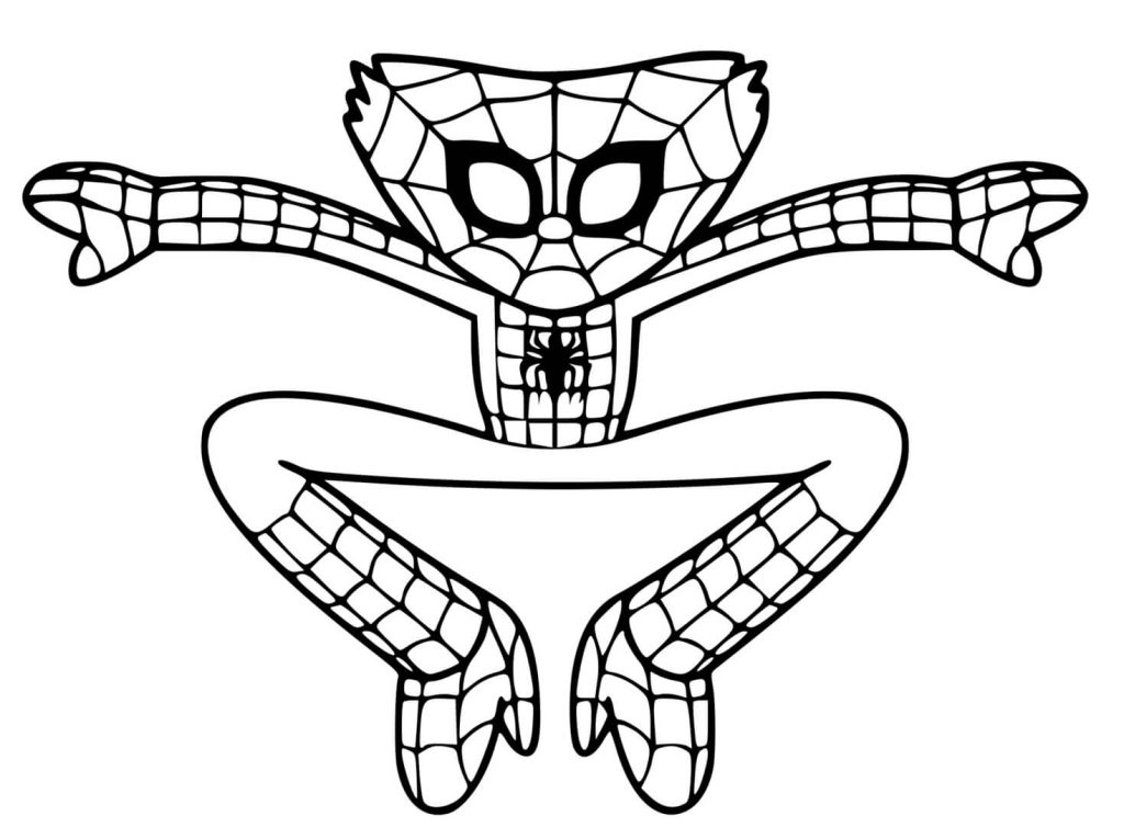 Spiderman Coloring Pages Easy Infoupdate