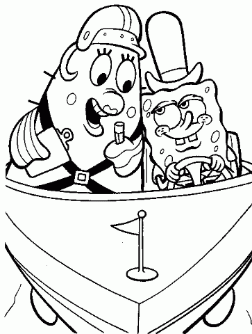 Spongebob Coloring Sheets Archives