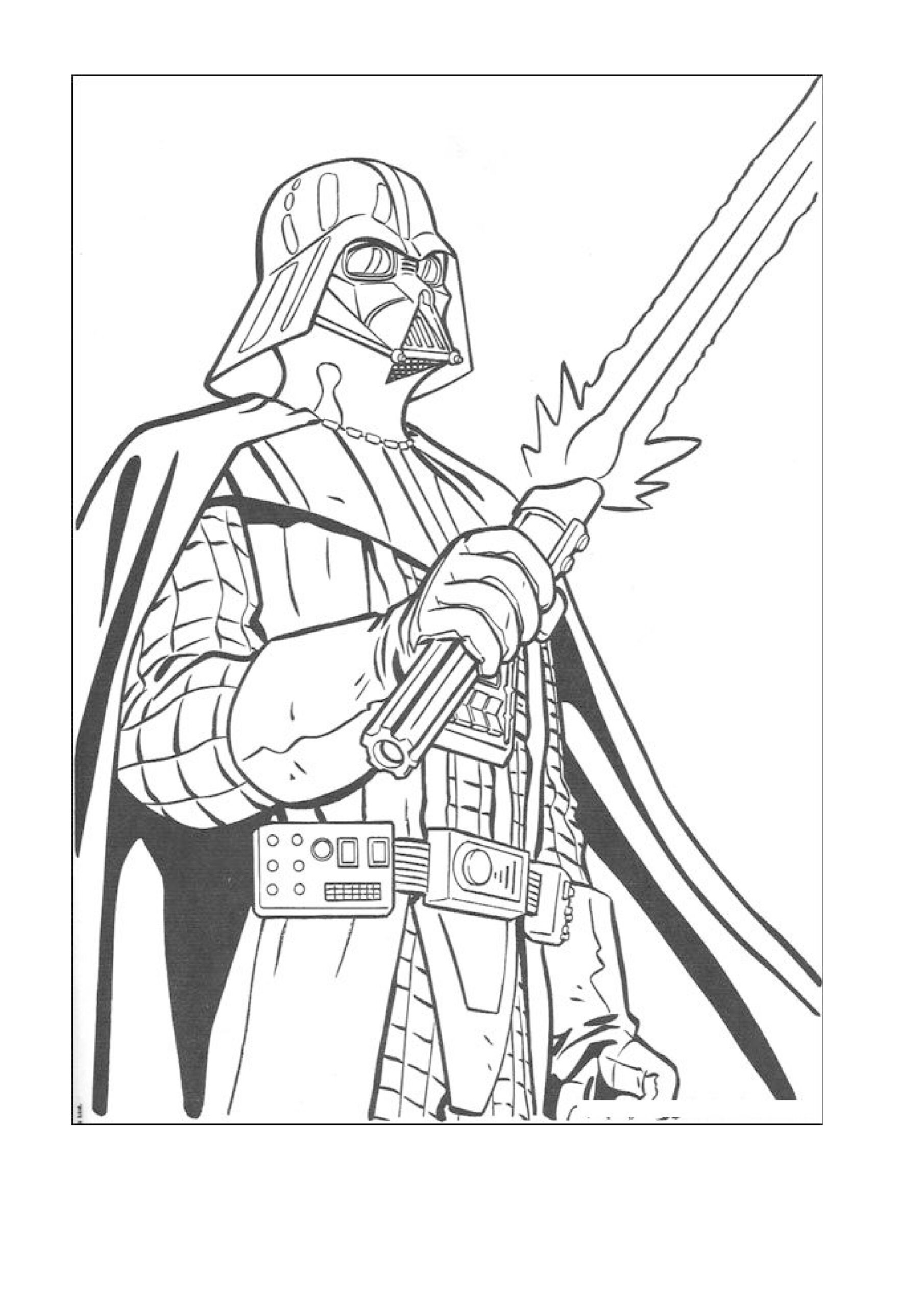 Starwars Coloring Page Coloring Kids Coloring Kids