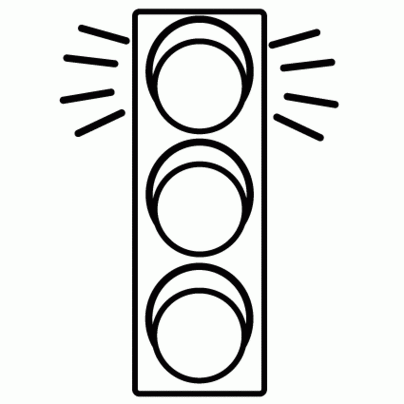 Stoplight Coloring Page ClipArt Best