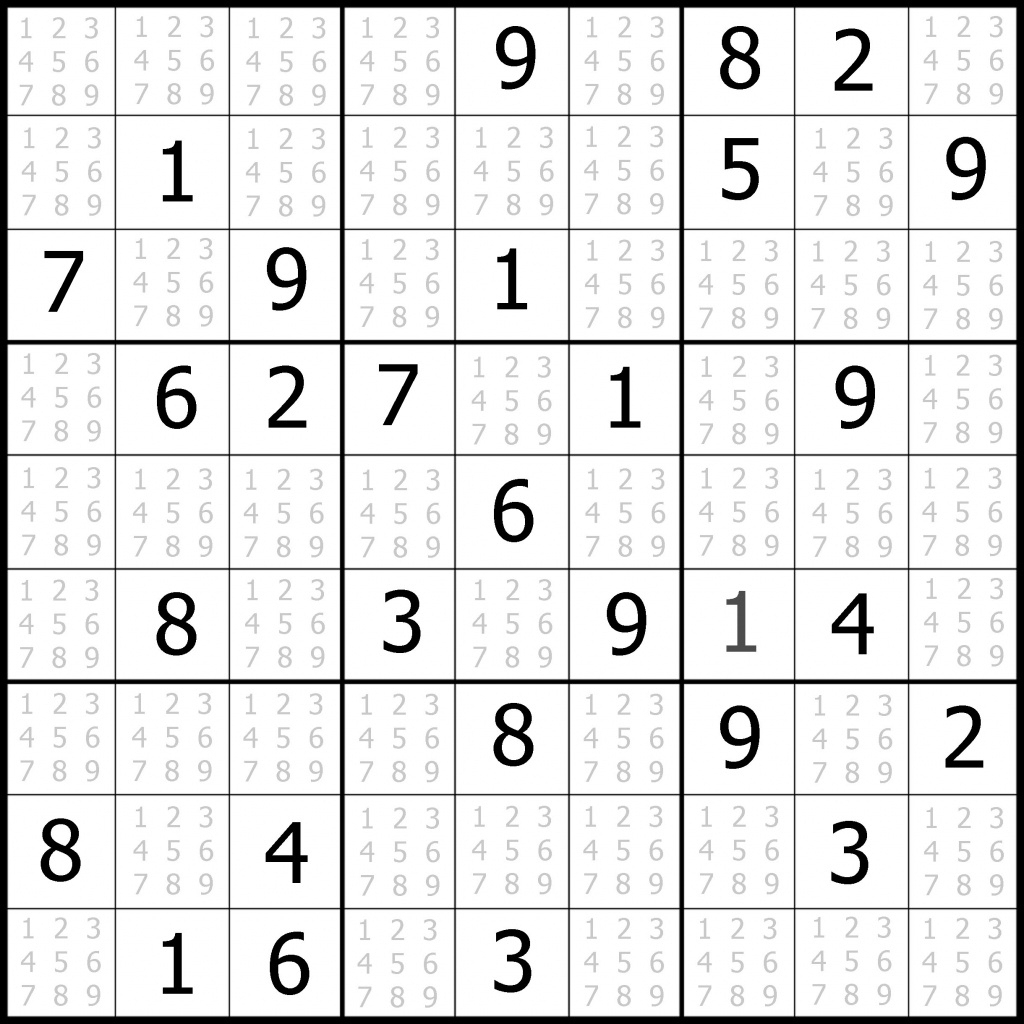Sudoku Printable Pdf Hard Sudoku Puzzles Printable