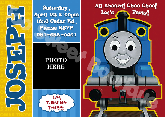 Thomas The Train Birthday Invitations Ideas Bagvania FREE Printable 