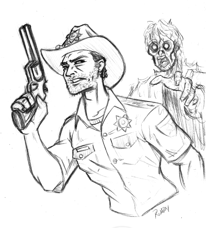 Twd Coloring Pages Coloring Pages