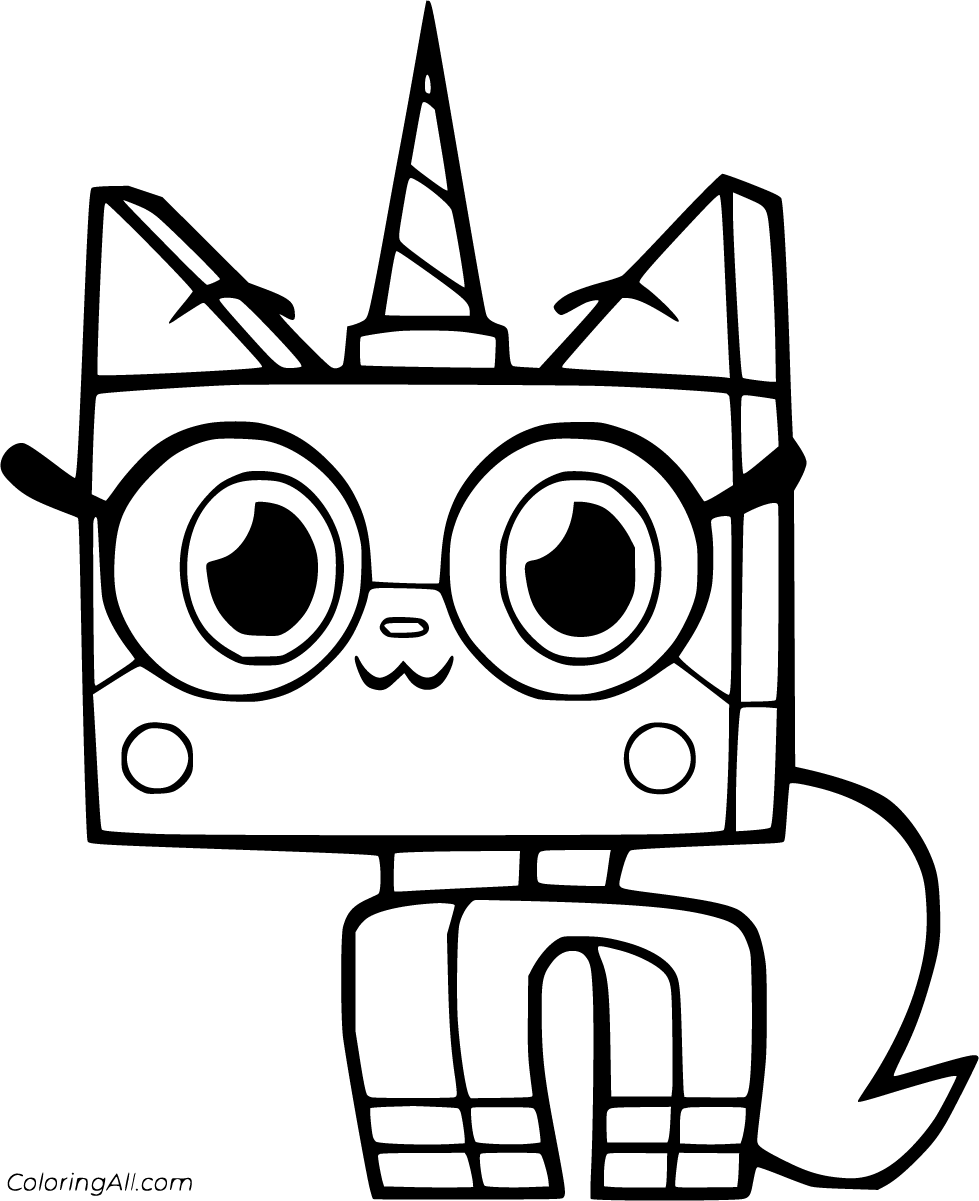 Unikitty Coloring Pages 43 Free Printables ColoringAll