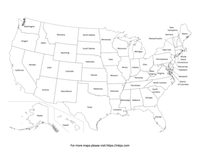 US Map Outline Svg United States Map Outline Svg USA Map 46 OFF