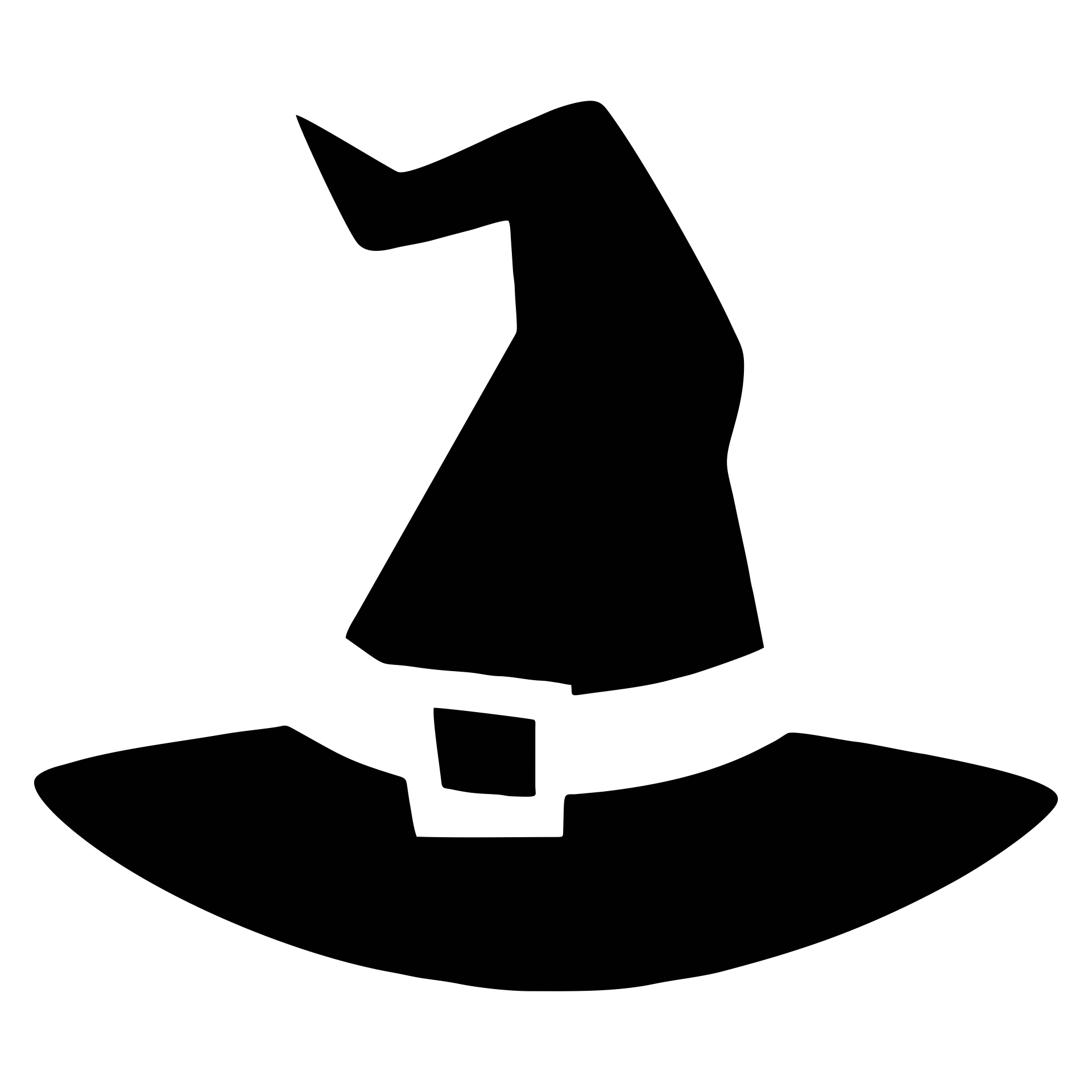 Witch Hat Template
