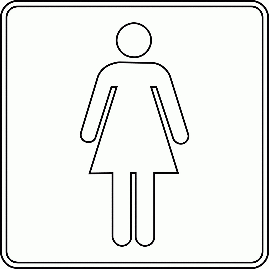 WOMENS Bathroom Signs Clipart ClipArt Best