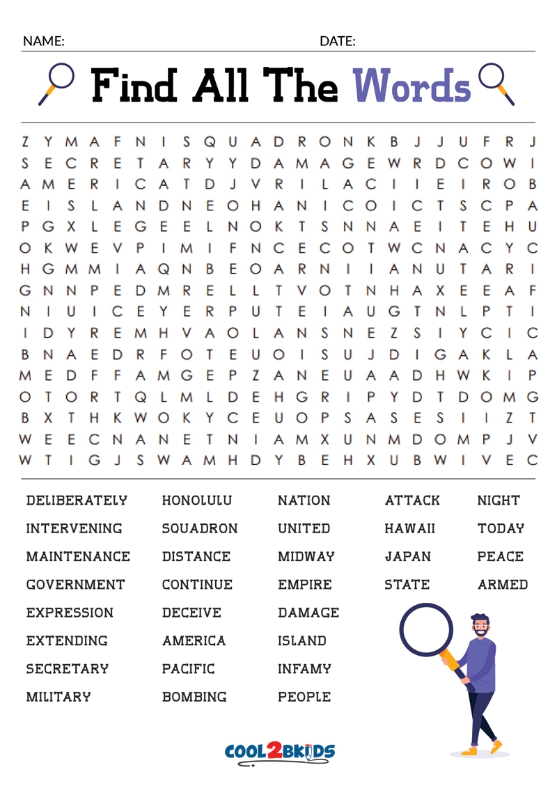 100 Word Impossible Difficult Hard Word Search Printable Word Search 