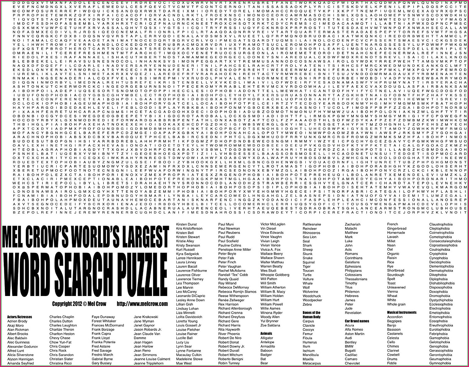 Biggest Word Search Printable Printable Word Searches
