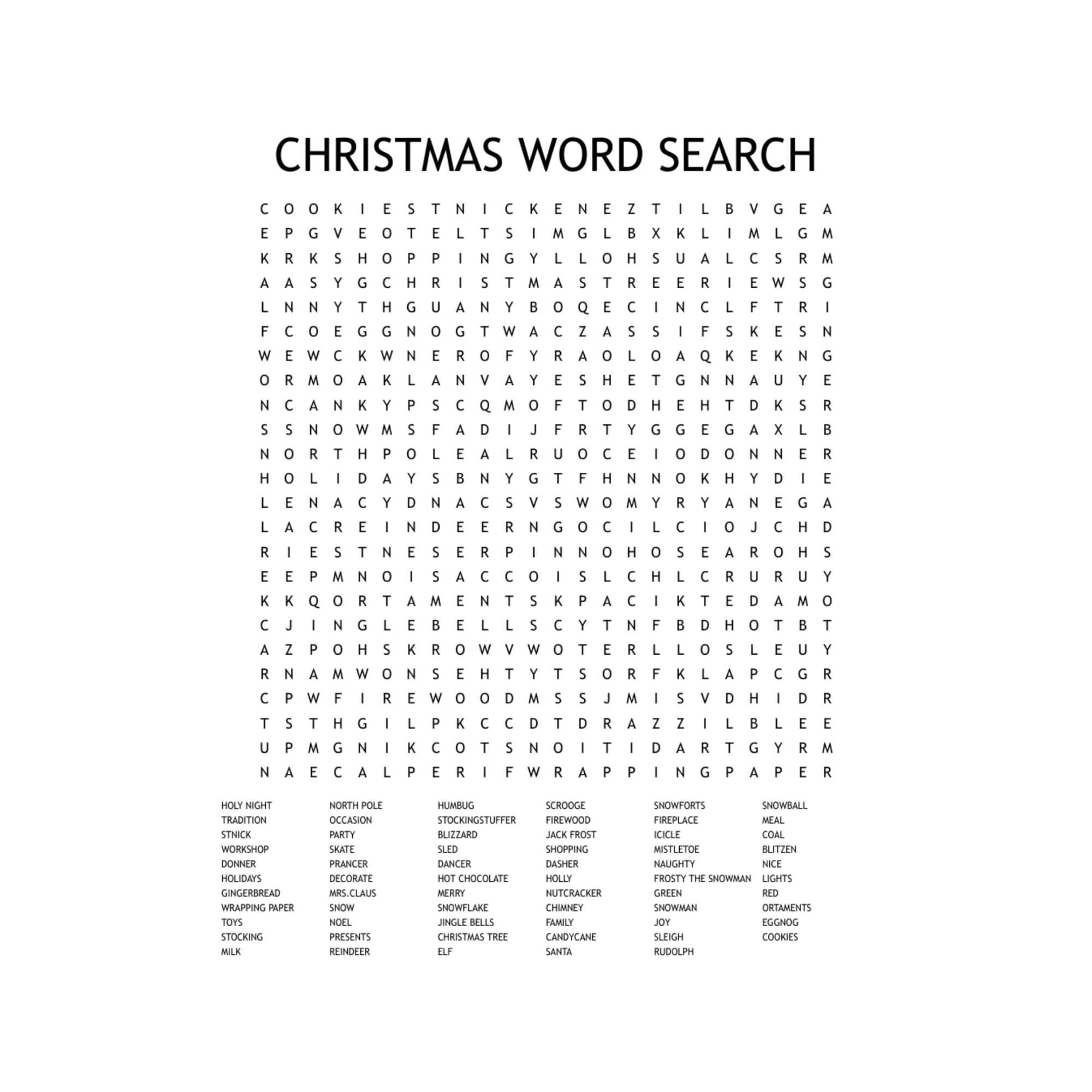 Difficult Large Print Word Search Printable Word Search Maker