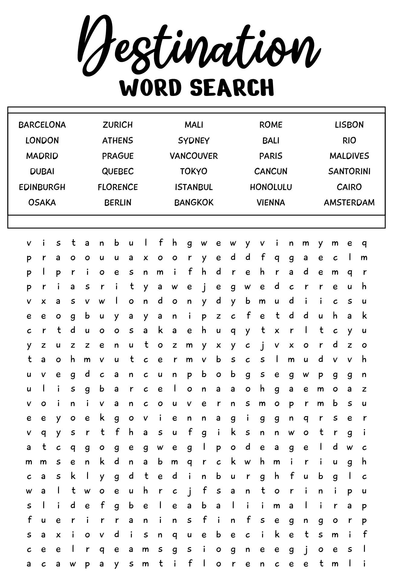 Extremely Hard Word Search 20 Free PDF Printables Printablee Extremely Hard Word Search 20 Free PDF Printables Printablee