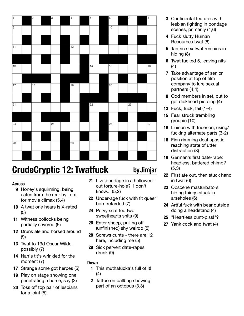 Free Cryptic Crosswords Free Printable Crosswords