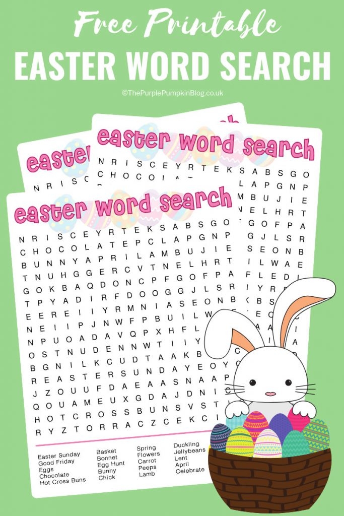 Free Easter Word Search Printable Word Search Maker