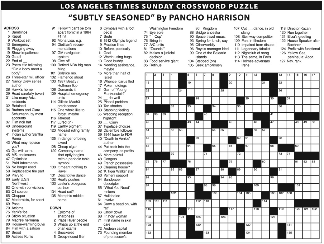 Free Printable Challenging Crossword Puzzles Free Printable Free Printable Challenging Crossword Puzzles Free Printable