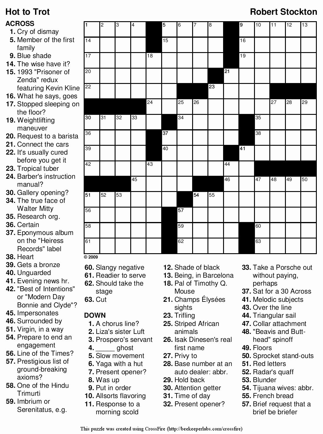 Free Printable Difficult Crossword Puzzles Emma Crossword Puzzles