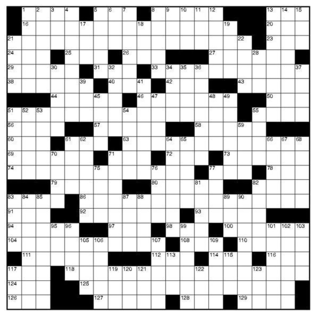 Free Printable Merl Reagle Crossword Puzzles Printable Crossword 