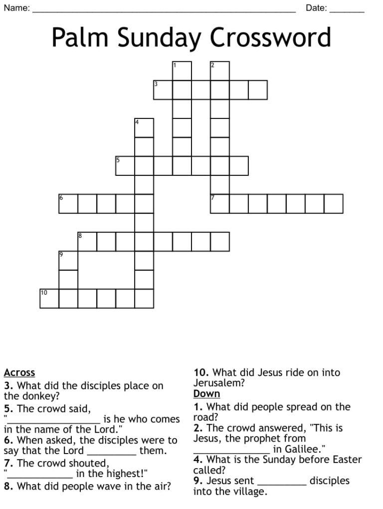 Free Printable Sunday Crossword Puzzles Printable JD Free Printable Sunday Crossword Puzzles Printable JD