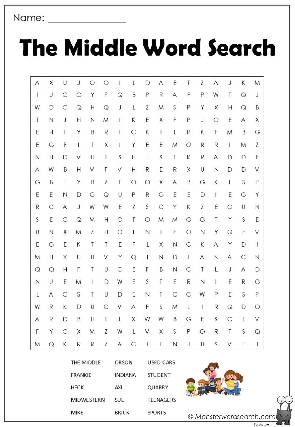Free Printable Word Searches For Middle School Students FREE 