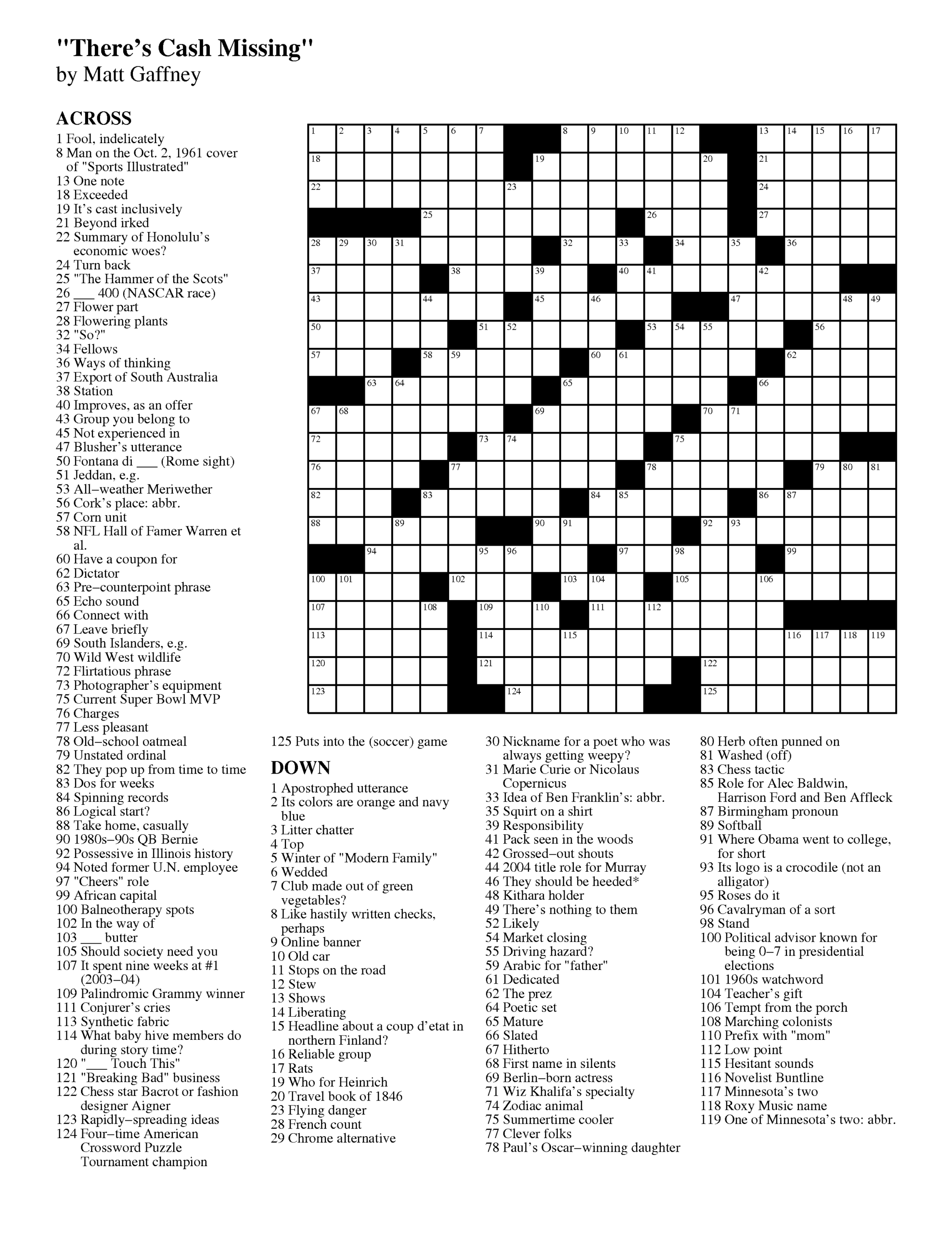 Free Themed Crosswords Free Printable Crosswords Free Themed Crosswords Free Printable Crosswords