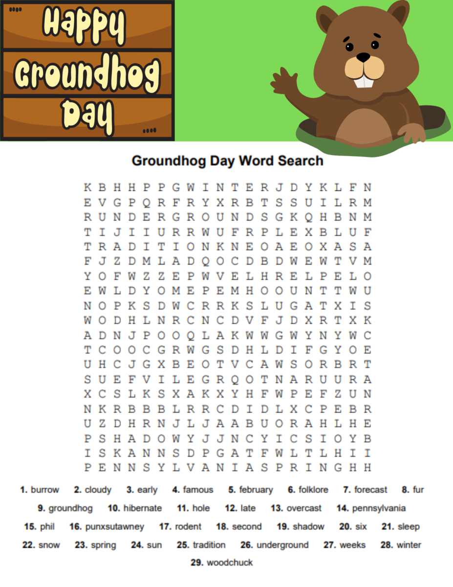 Groundhog Day Word Search Printable Word Search Maker